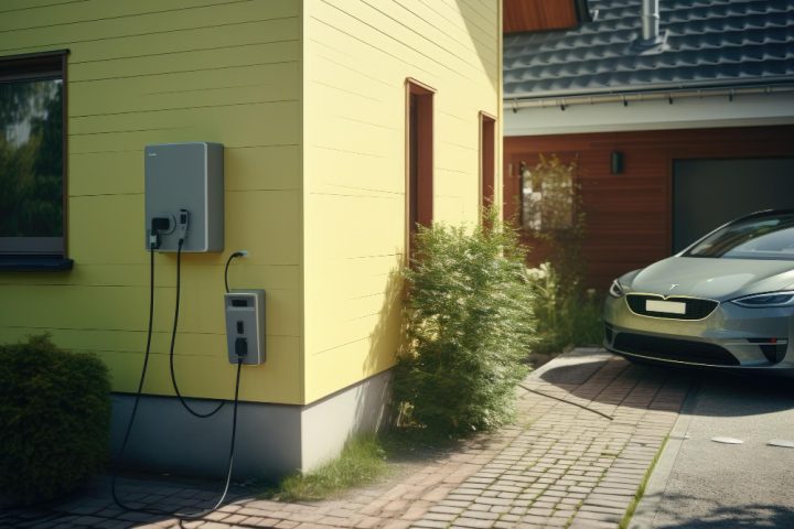 Hoe laad ik mijn elektrische auto op zonder oprit?