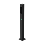 Onepole Montagepaal | Voor 2 Zaptec Laadpalen | Incl. Sokkel & Montageplaten